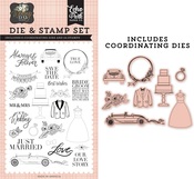 Our Love Story Die & Stamp Set - Echo Park