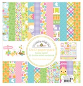 Hoppy Easter 12 x 12 Paper Pack - Doodlebug