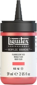 Fluorescent Red - Liquitex Professional Acrylic Gouache 59ml
