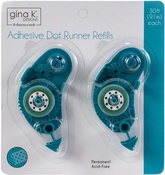 Permanent - Gina K Designs Adhesive Dot Runner Refill 30ft 2/Pkg