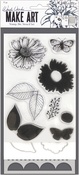 Country Flowers - Wendy Vecchi Make Art Stamp, Die & Stencil Set