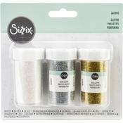 Making Essentials White, Gold & Silver Glitter - Sizzix