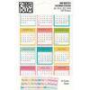 Mini Monthly Calendar Stickers - Simple Stories