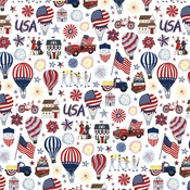 Land Of The Free Paper - America The Beautiful  - Echo Park