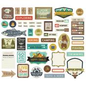 Happy Trails Tags & Frames Die-Cuts - Simple Stories