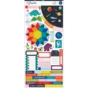 Shimelle Field Trip Cardstock Stickers Accents & Phrases