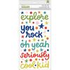 Genius Phrases & Puffy Shimelle Field Trip Thickers Stickers