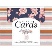 Again & Again Cards & Envelopes - Pink Paislee