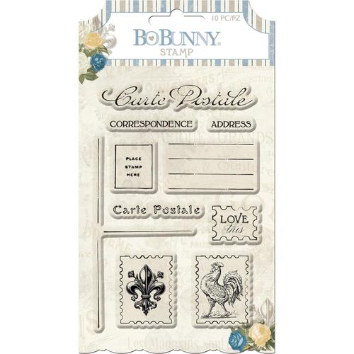 BoBunny Brighton Collection Clear Acrylic Stamps