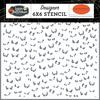 Spooky Eyes 6"X6" Stencil - Happy Halloween - Carta Bella