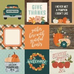 4x4 Elements Paper - Fall Farmhouse - Simple Stories