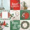 4x4 Elements Paper - Country Christmas - Simple Stories