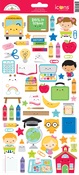 School Days Icon Stickers - Doodlebug