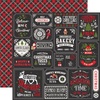 Christmas Squares Paper - My Favorite Christmas - Echo Park