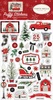 Christmas Market Puffy Stickers - Carta Bella