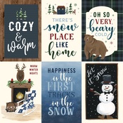 4X6 Journaling Cards Paper - Warm & Cozy - Echo Park