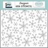 Snowflake Fun Stencil - Carta Bella