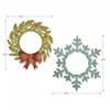 Wreath & Snowflake Sizzix Thinlits Dies By Tim Holtz
