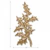 Holly Sizzix 3D Impresslits Embossing Folder By Tim Holtz