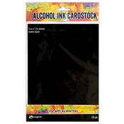 Black Matte Tim Holtz Alcohol Ink Cardstock - Ranger