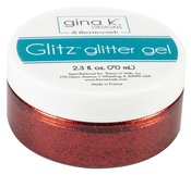 Red Velvet - Gina K Designs Glitz Glitter Gel 2.3oz