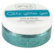 Turquoise Sea - Gina K Designs Glitz Glitter Gel 2.3oz