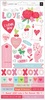 Lucky Us 6 x 12 Sticker Sheet - Pink Paislee