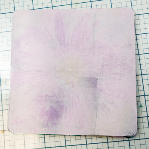 Gel Printing with Alcohol Inks: A Cherry On Top