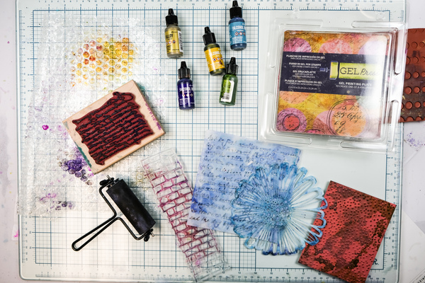 Gel Printing with Botanicals — Schack Art Center