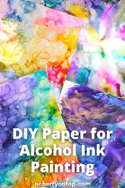 What You Need for Alcohol Inks on Yupo Paper 