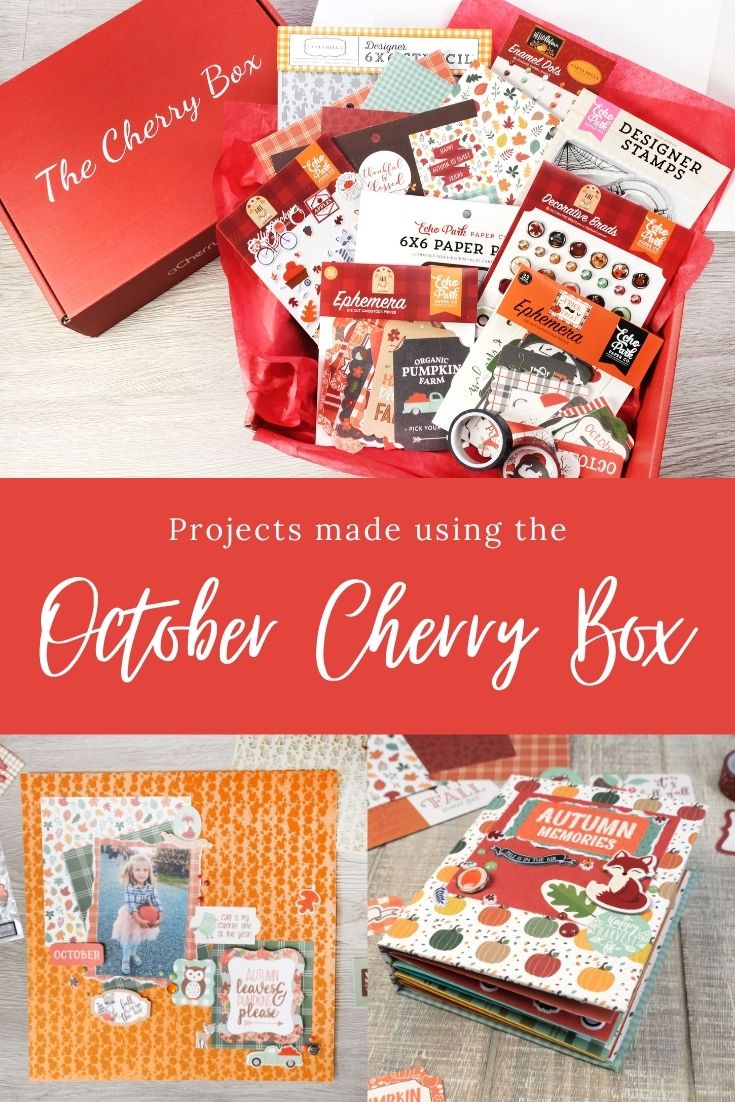 October Cherry Box Projects: A Cherry On Top