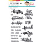 Words Stamp - Best Friends - Photoplay