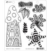 Down In The Woods Dyan Reaveley's Dylusions Cling Stamp