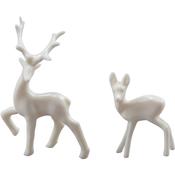 Decorative Resin White Deer - Tim Holtz Idea-ology
