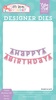 Happy Birthday Girl Banner Die Set - Echo Park