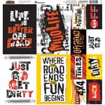 Off-Road Sticker Sheet - Reminisce