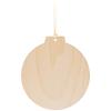 Craft Decor Wood Ornament W/Twine