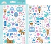 Winter Wonderland Mini Icon Stickers - Doodlebug