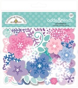 Winter Wonderland Snowflakes Odds & Ends - Doodlebug