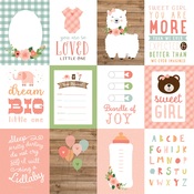 Journaling Cards 3x4 Paper - Baby Girl - Echo Park