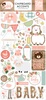Baby Girl Chipboard Accents - Echo Park