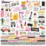 Kate & Ash Combo Sticker Sheet - Simple Stories