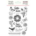Simple Vintage Garden District Photopolymer Clear Stamps - Simple Stories
