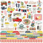 Combo Stickers - Summer Farmhouse - Simple Stories