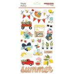 Chipboard Stickers - Summer Farmhouse - Simple Stories