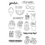 Summer Farmhouse Photopolymer Clear Stamps - Simple Stories