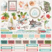 Combo Sticker - Simple Vintage Coastal - Simple Stories