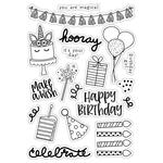 Magical Birthday Photopolymer Clear Stamps - Simple Stories