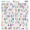 Noteworthy Puffy Alpha Stickers - Pinkfresh