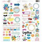 Amy Tan Picnic In The Park Cardstock Stickers